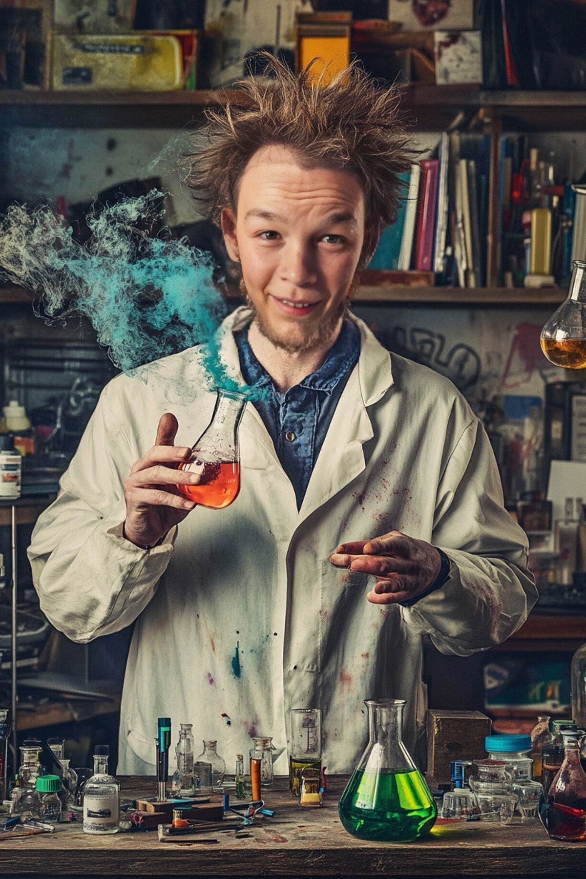 AI Mad Scientist Theme