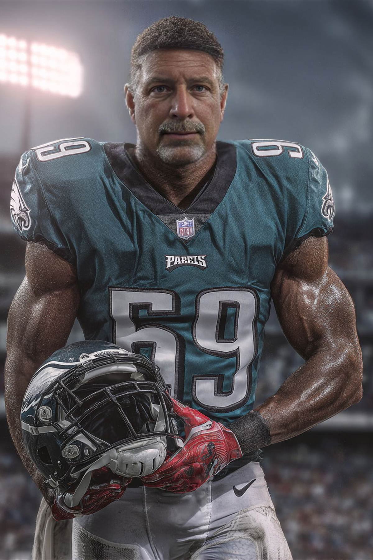 Eagles Football Trading Card