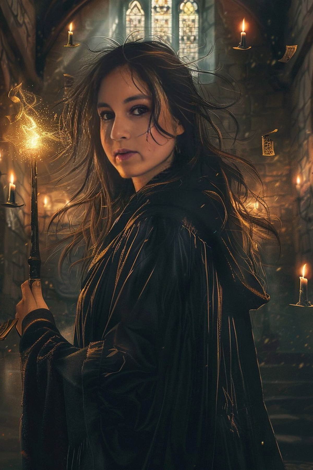 AI Fantasy Sorceress Theme